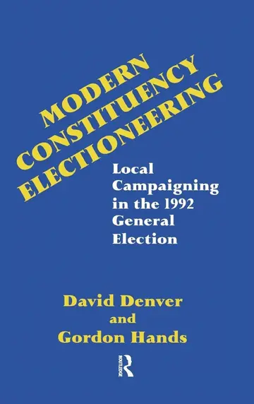 Cover of Modern Constituency Electioneering