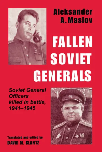 Cover of Fallen Soviet Generals