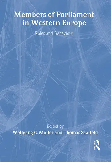 Cover of Members of Parliament in Western Europe