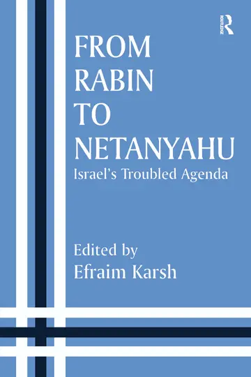 Cover of From Rabin to Netanyahu