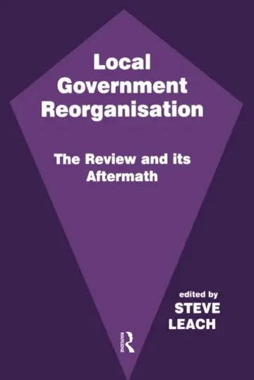 Cover of Local Government Reorganisation