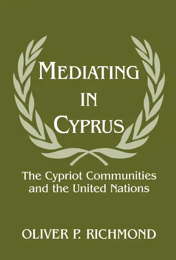 Cover of Mediating in Cyprus