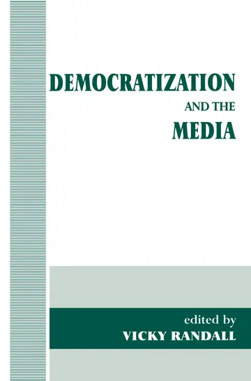 Cover of Democratization and the Media