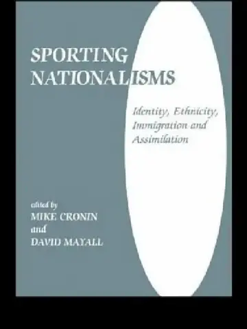 Cover of Sporting Nationalisms