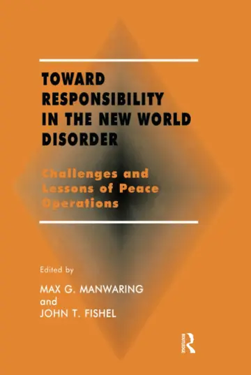 Cover of Toward Responsibility in the New World Disorder