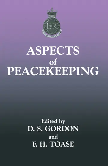 Cover of Aspects of Peacekeeping