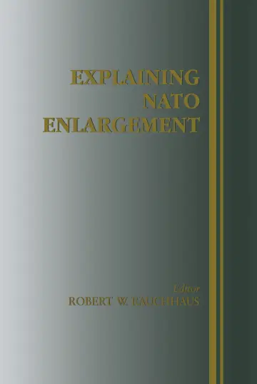 Cover of Explaining NATO Enlargement