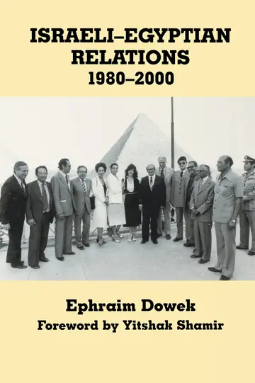 Cover of Israeli-Egyptian Relations, 1980-2000
