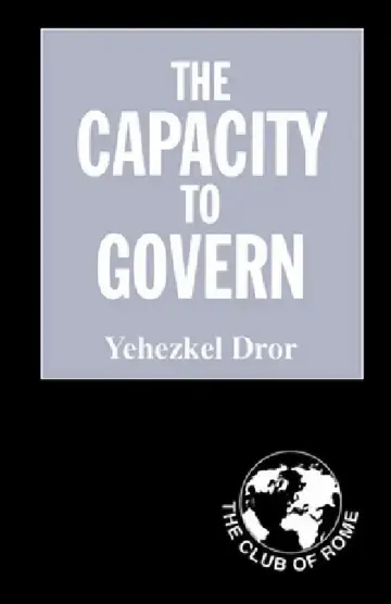 Cover of The Capacity to Govern