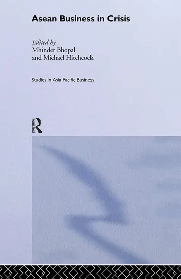 Cover of Asean Business in Crisis