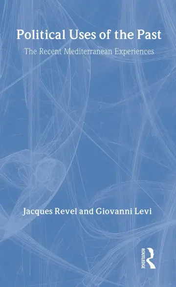 Cover of Political Uses of the Past