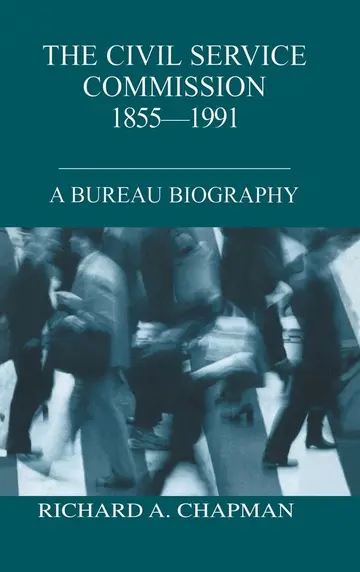 Cover of Civil Service Commission 1855-1991