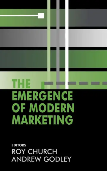 Cover of The Emergence of Modern Marketing