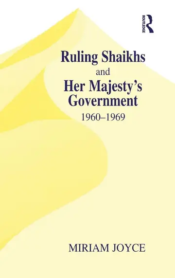 Cover of Ruling Shaikhs and Her Majesty's Government