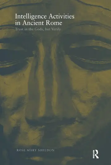 Cover of Intelligence Activities in Ancient Rome