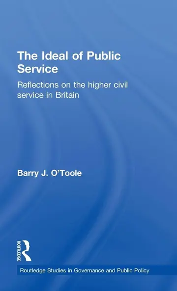 Cover of The Ideal of Public Service