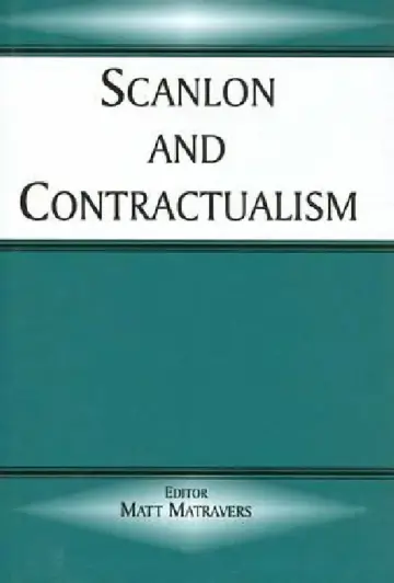 Cover of Scanlon and Contractualism