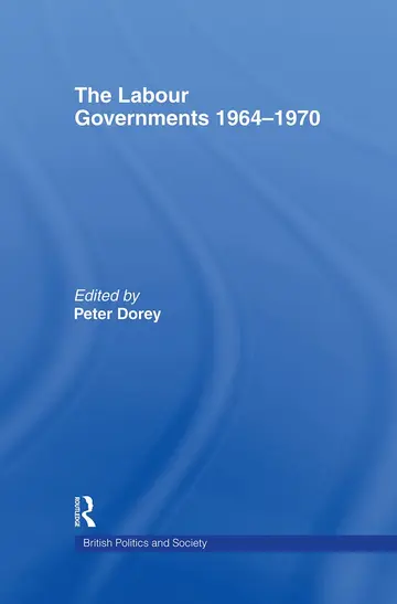 Cover of Labour Governments 1964-1970