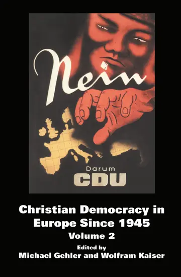 Cover of Christian Democracy in Europe Since 1945