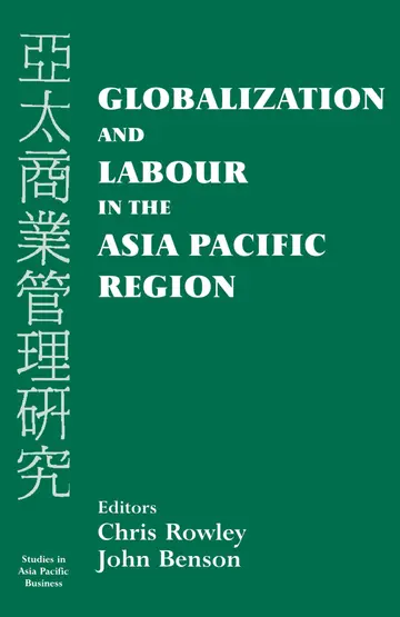 Cover of Globalization and Labour in the Asia Pacific