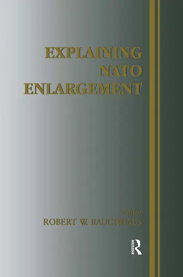Cover of Explaining NATO Enlargement