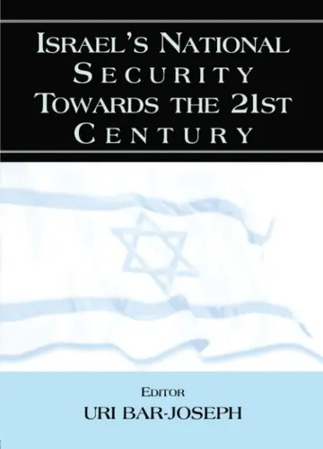 Cover of Israel's National Security Towards the 21st Century