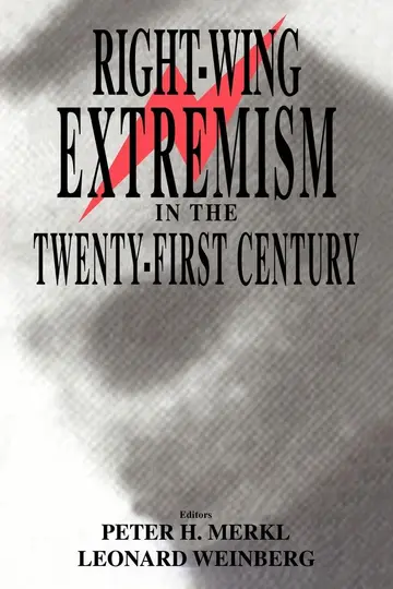 Cover of Right-Wing Extremism in the Twenty-First Century