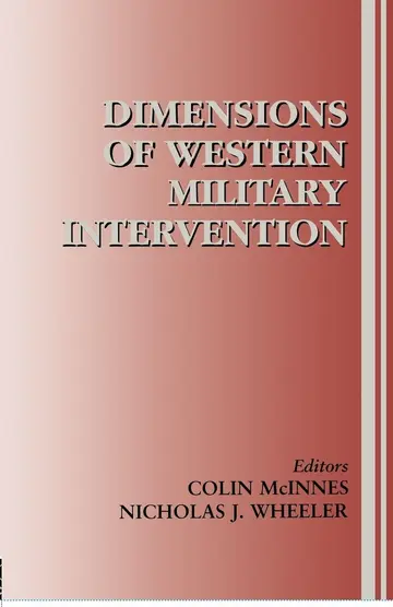 Cover of Dimensions of Western Military Intervention