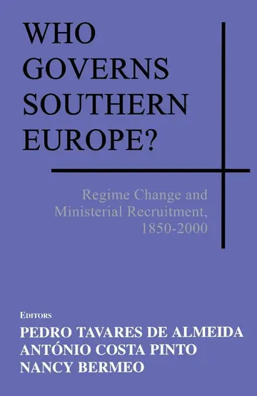 Cover of Who Governs Southern Europe?