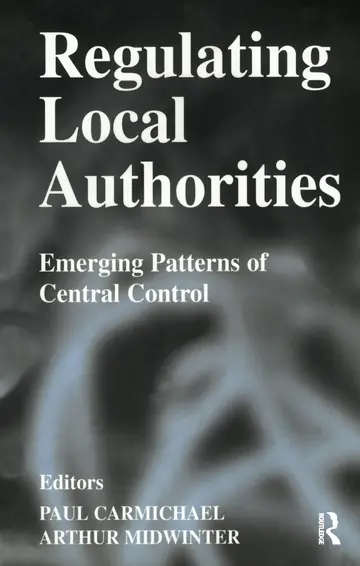 Cover of Regulating Local Authorities