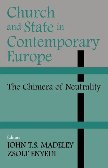 Cover of Church and State in Contemporary Europe
