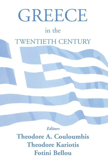 Cover of Greece in the Twentieth Century