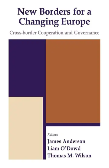 Cover of New Borders for a Changing Europe