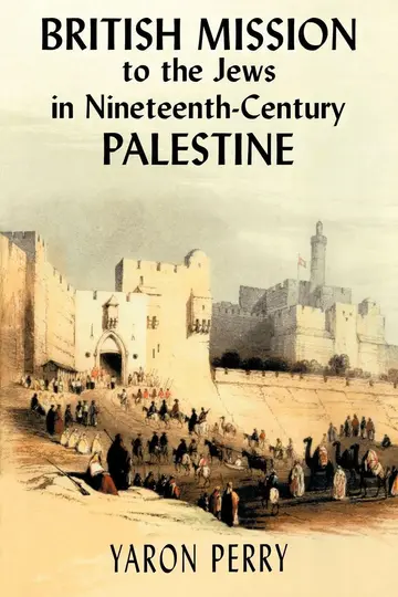 Cover of British Mission to the Jews in Nineteenth-Century Palestine