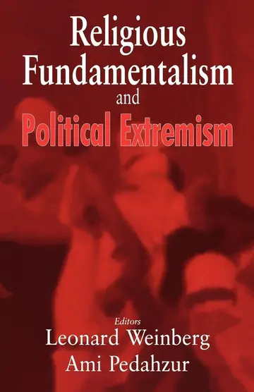 Cover of Religious Fundamentalism and Political Extremism