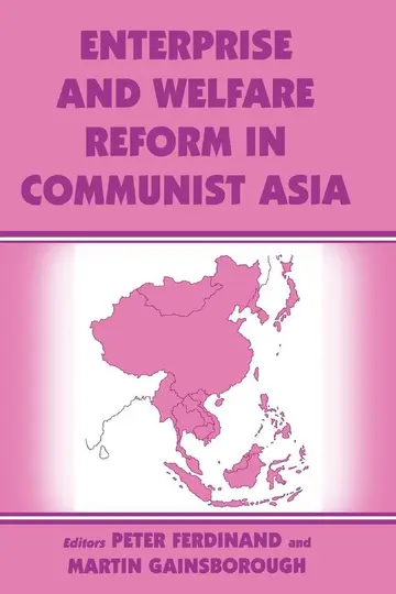Cover of Enterprise and Welfare Reform in Communist Asia