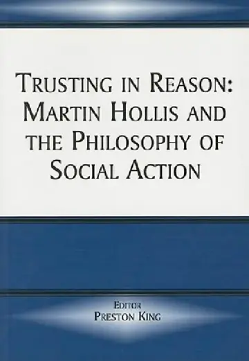 Cover of Trusting in Reason