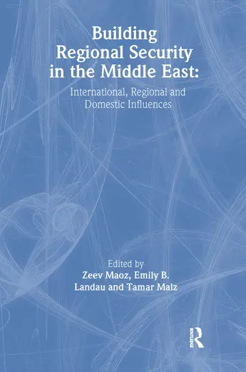 Cover of Building Regional Security in the Middle East