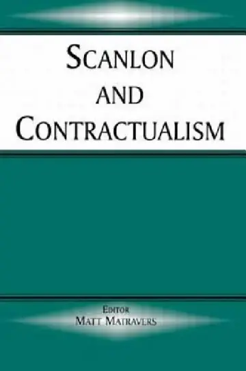 Cover of Scanlon and Contractualism