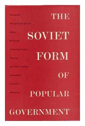 Cover of Soviet Form of Popular Government