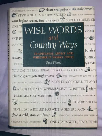 Cover of The Gardener's Wise Words and Country Ways