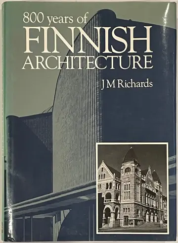 Cover of Eight Hundred Years of Finnish Architecture