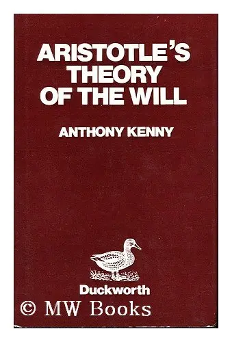 Cover of Aristotle's Theory of the Will