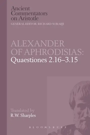Cover of Quaestiones 2.16-3.15