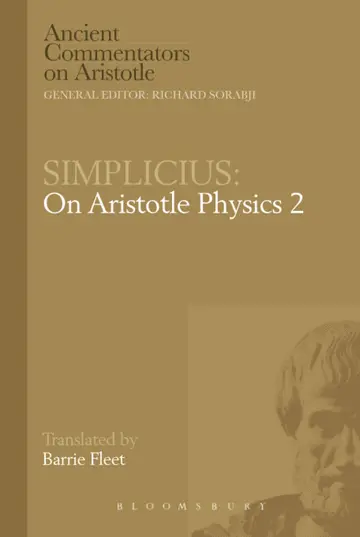 Cover of On Aristotle