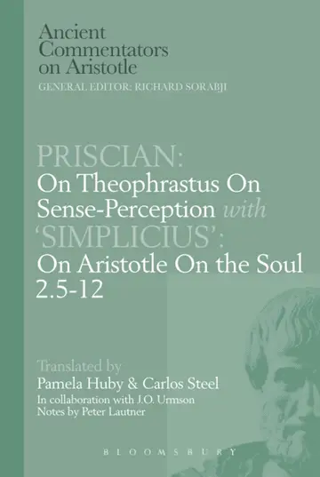 Cover of On Theophrastus on Perception