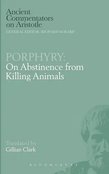 Cover of On Abstinence from Killing Animals