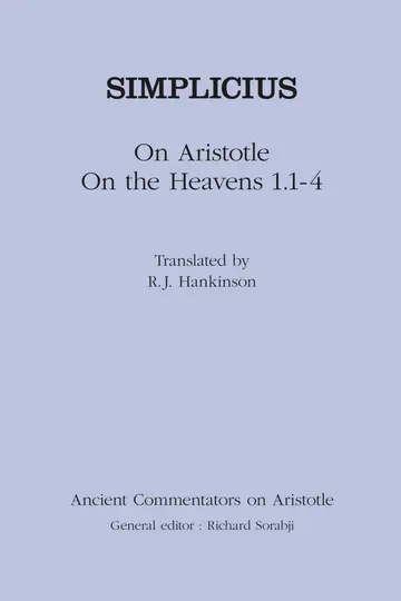 Cover of On Aristotle