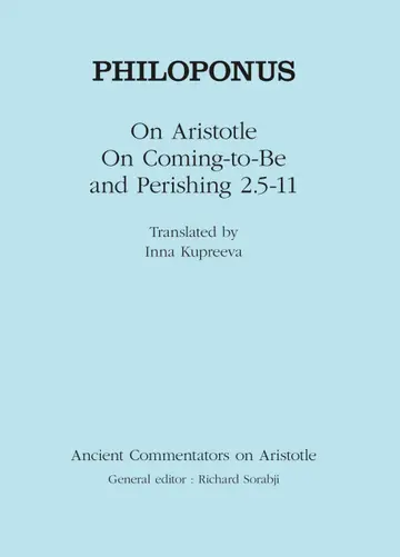 Cover of Philoponus