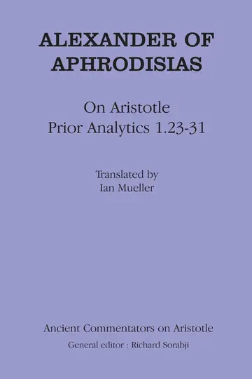 Cover of Alexander Aphrodisias Analytics